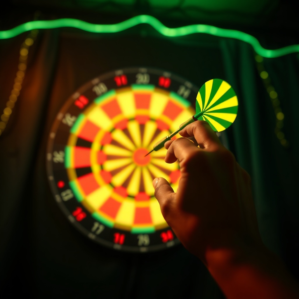Dart throw moment